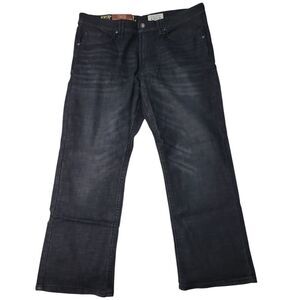 Vulture - Axel Men's Slim Boot Cut Stretch Comfort Button & Zip Closure Denim Je